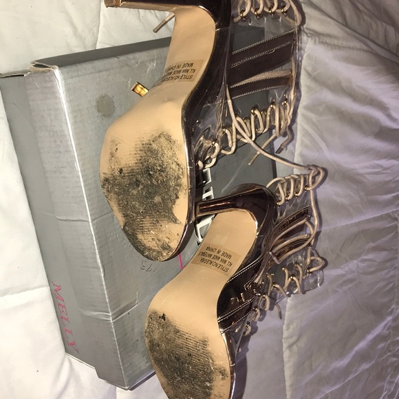 Clear Melly bootie - Picture 2 of 6